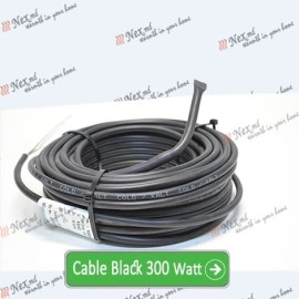 Нагревательный кабель «C&F Technics 17 Black» - 300 Ватт
