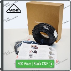 Резистивный кабель для обогрева труб 500w-mhc17 Black