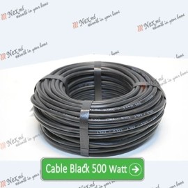 Нагревательный кабель «C&F Technics 17 Black» - 500 Ватт