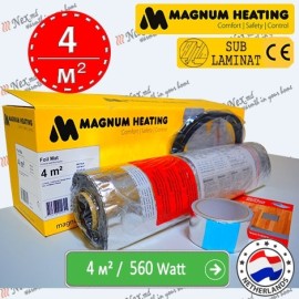 Magnum Foil Mat (Aluminum): 4 м² - 560 W Magnum Foil Mat (Aluminum): 4 м² - 560 W