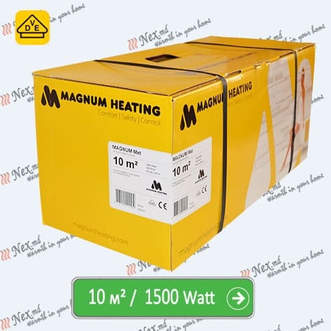 Kit gata «Magnum Mat 10 м²; 1500 W»