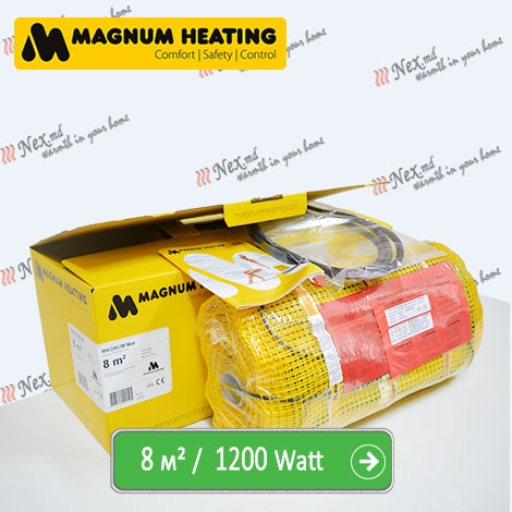 Kit gata «Magnum Mat 8 м²; 1200 W»