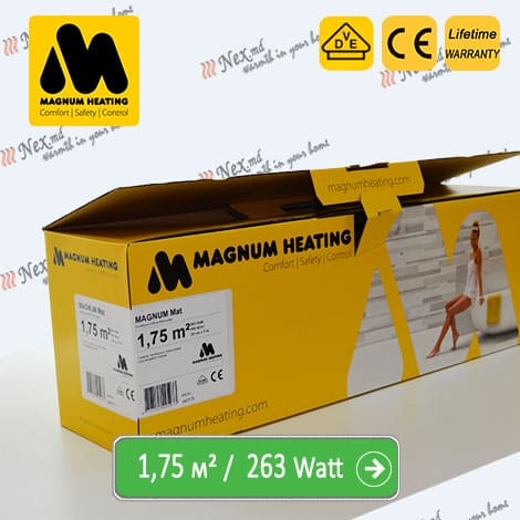 Готовый комплект «Magnum Mat 1,75 м²; 263 W»