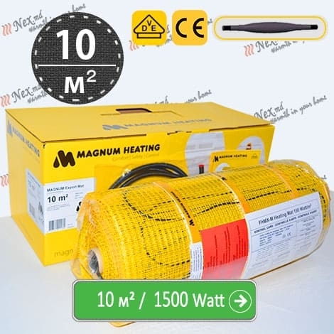 Magnum Export Mat 10 м² - 1500 W - podea caldă subțire