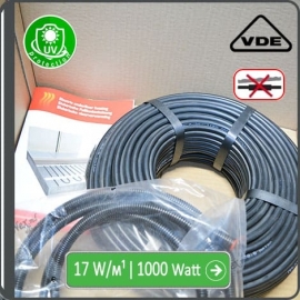 Cablu MHCX17-1000Wǀ59 m¹ Rezistiv + Protecție UV + Ecran.