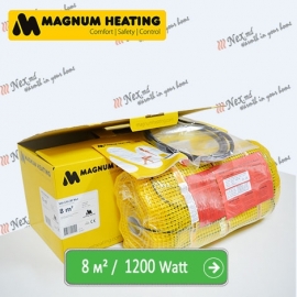 Magnum Mat 8,0 m² - 1200 wați. Podea caldă sub teracotă.