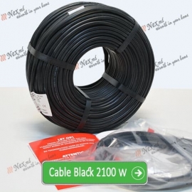 Cablu de încălzire "C&F Technics 17 Black" - 2100 W