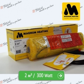 Magnum Mat 2,0 m² - 300 wați. Podea caldă sub teracotă.