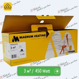 Magnum Mat 3,0 m² - 450 wați. Podea caldă sub teracotă.