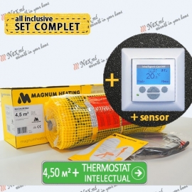 KOMPLECT ǀ Magnum Mat 4,50 м²; 675 W + Termostat Magnum Intelligent