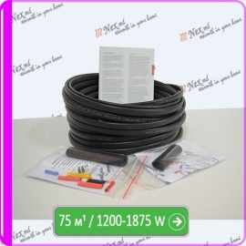 Cablu de încalzire, autoreglabil cu protectie UV-Shielded SRL-16-2 CR/K/75