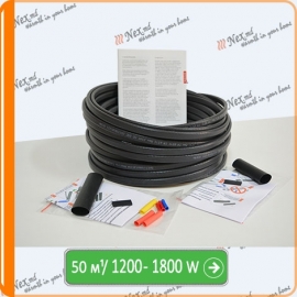 Cablu de încalzire, autoreglabil cu protectie UV-Shielded SRL-24-2CR/К/50