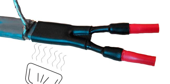 фото шаг 11 соединение саморегулируемого нагревательного кабеля с силовым
