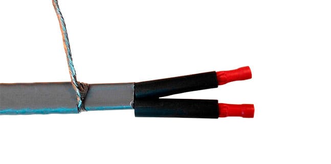 фото шаг 9 соединение саморегулируемого нагревательного кабеля с силовым