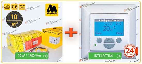 Magnum Mat 10 м2, 1500 W + Termoregulator Magnum Intelligent