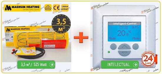 Magnum Mat 3,5 м2, 525 W + Termoregulator Magnum Intelligent