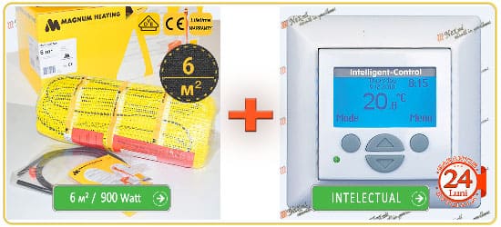 Magnum Mat 6 м2, 900 W + Termoregulator Magnum Intelligent