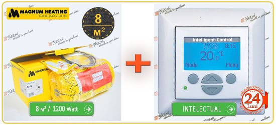 Magnum Mat 8 м2, 1200 W + Termoregulator Magnum Intelligent