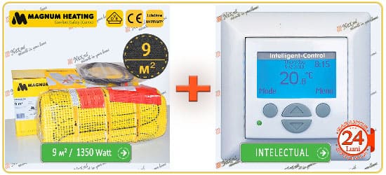 Magnum Mat 9 м2, 1350 W + Termoregulator Magnum Intelligent